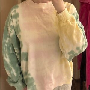 American Eagle Tie - Dye Crew Neck
